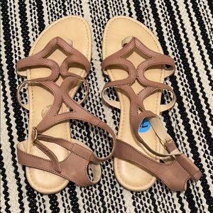 Women’s Strappy Nude Sandals